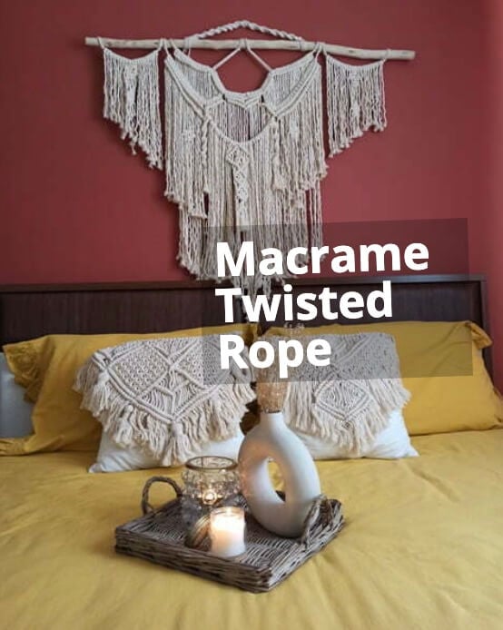 Macrame Twisted Rope